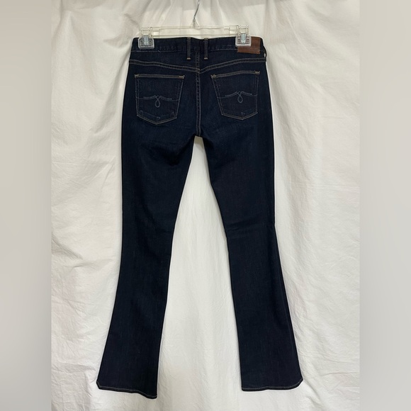 Lucky Brand Lolita Boot Jeans 0/25 Regular White Oak Cone Denim Made USA 28x33 - Picture 3 of 8